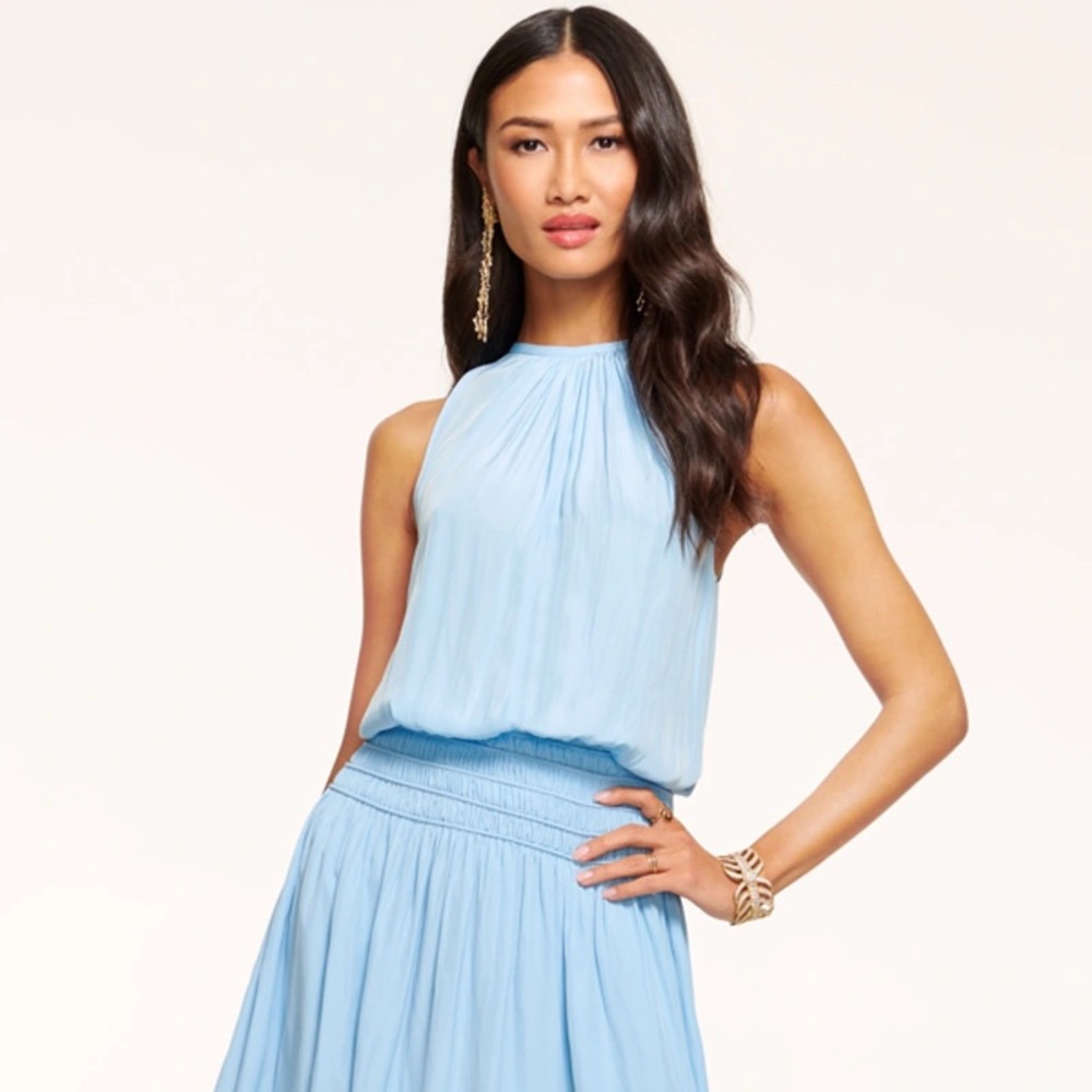 Ramy Brook Audrey Dress in misty blue
